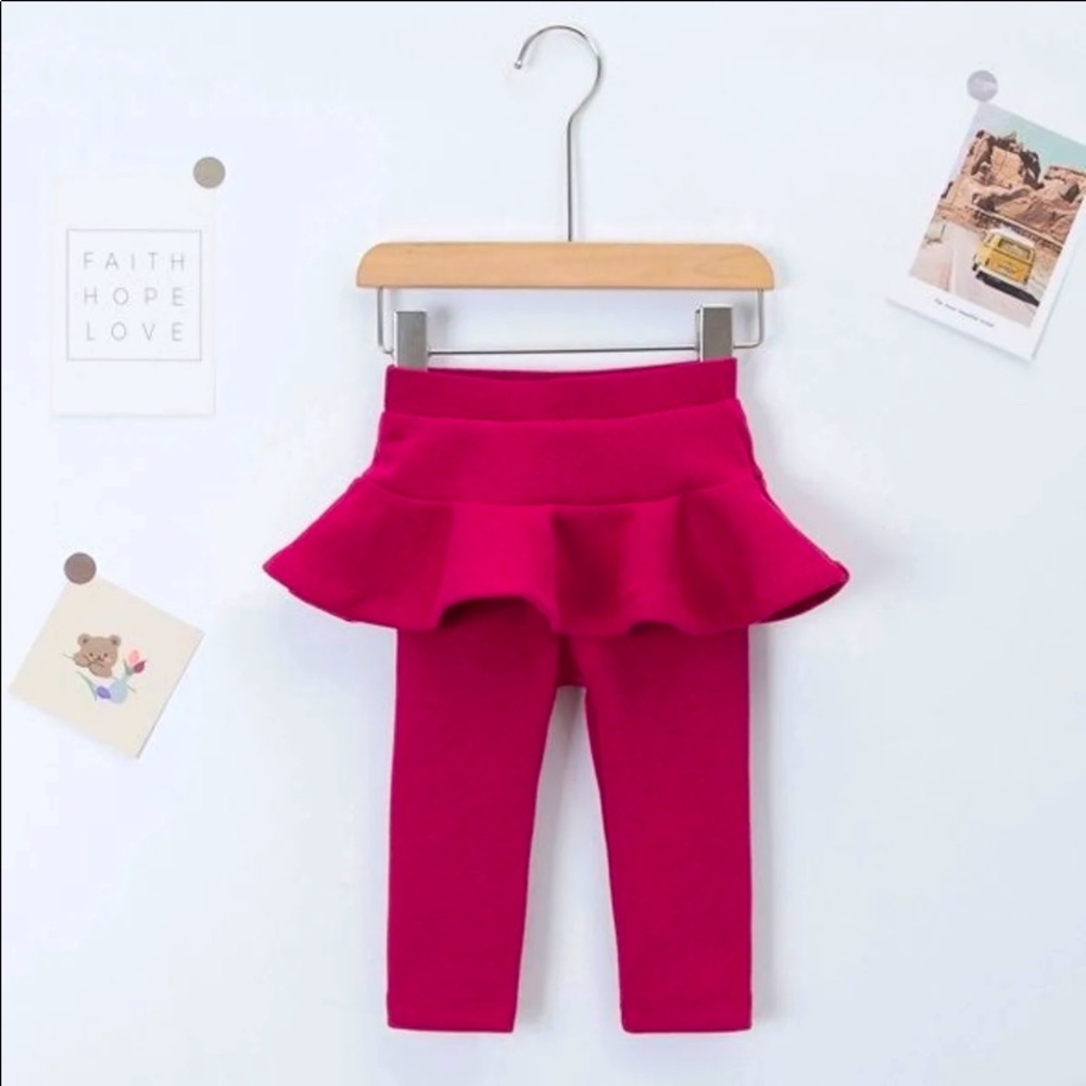 Alex + Nova Plush Skirt Leggings 2T